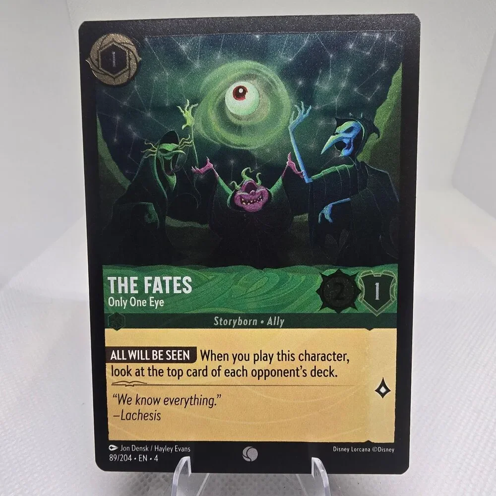 The Fates 89 Lorcana Ursula's Return foil